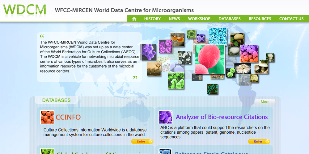 VIII Simposio WFCC-MIRCEN World Data Center for Microorganisms